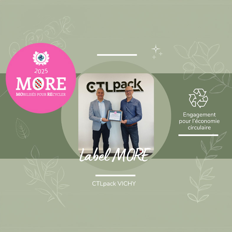 CTLpack obtiene la certificación Label MORE para 2025